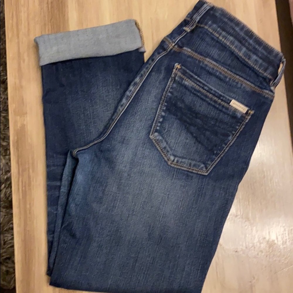 White house black market crop jeans